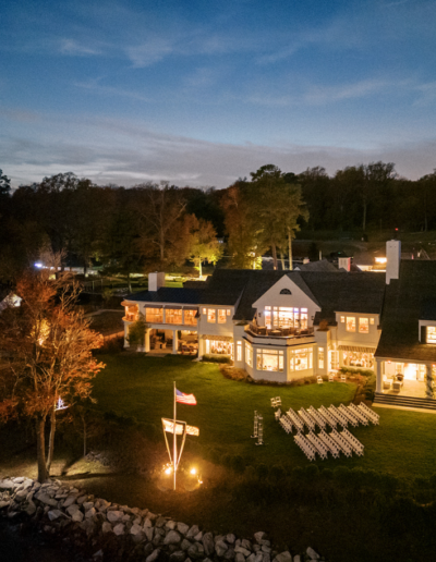 Gibson Island Club at night