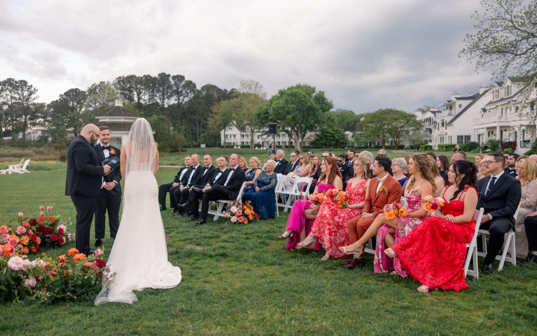 A Colorful Intimate Wedding at the Inn at Perry Cabin